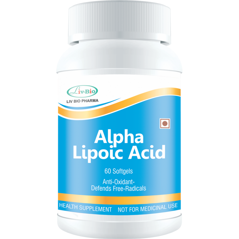 Alpha Lipoic Acid 300 mg / Softgel 60 Softgels Liv Bio Pharma